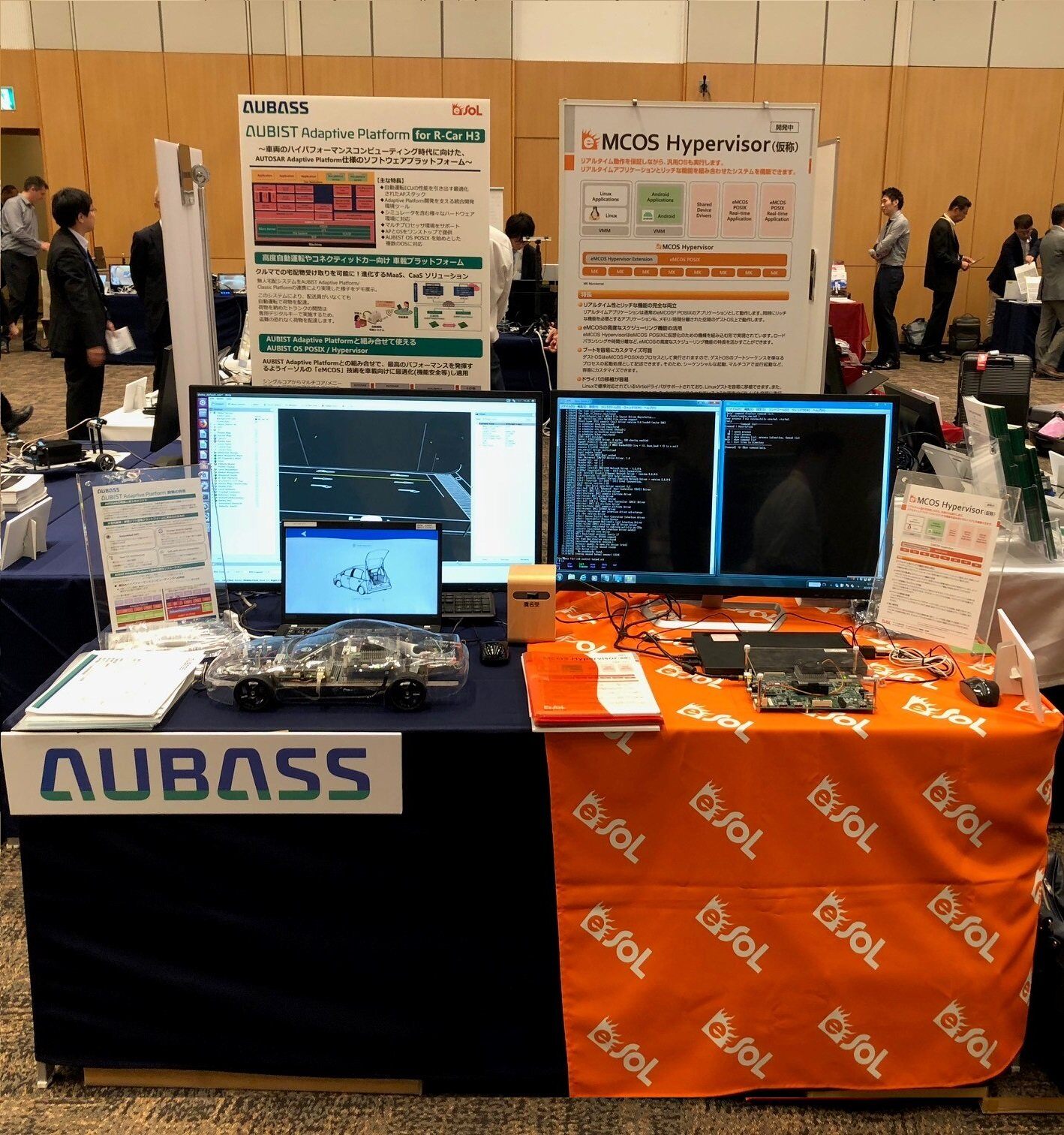 eSOL Exhibited eMCOS Hypervisor at Renesas R-Car Consortium Forum Held on October 16th, 2019, in Japan