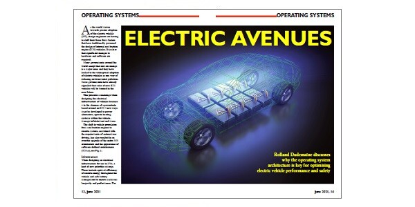 Operating System Architecture is the Key to Optimizing EV Performance and Safety